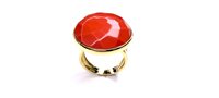 Anello Stocco Gioielli Donna in Oro Corallo AOC01-16 - AOC01-16